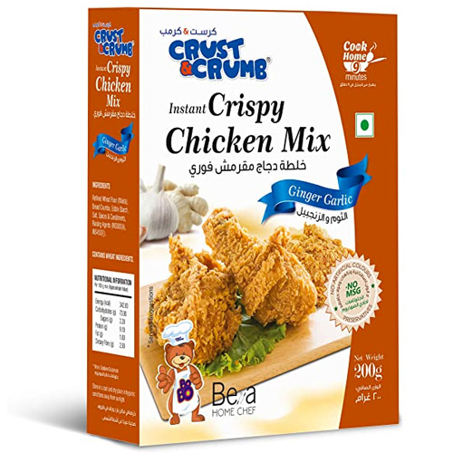 Crust N Crumb Instant Crispy Chicken Mix - Hot & spicy 200g