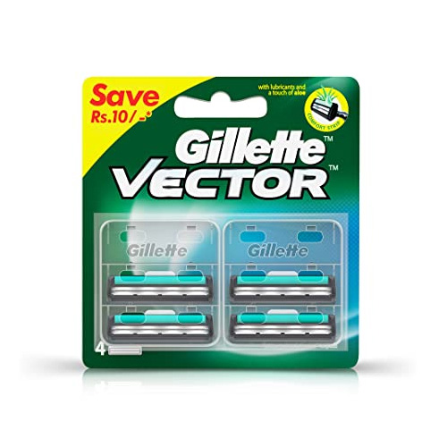 Gillette Vector+ Cartridges 4N