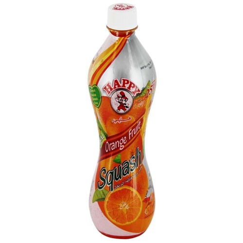 Happy Orange Fruit Squash 750ml