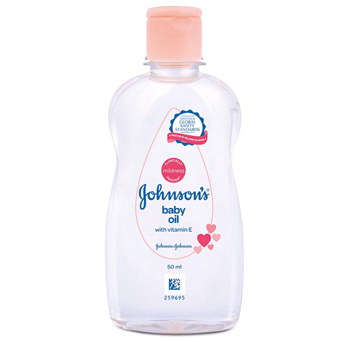 Johnsons Baby Oil With Vitamin E 50ml